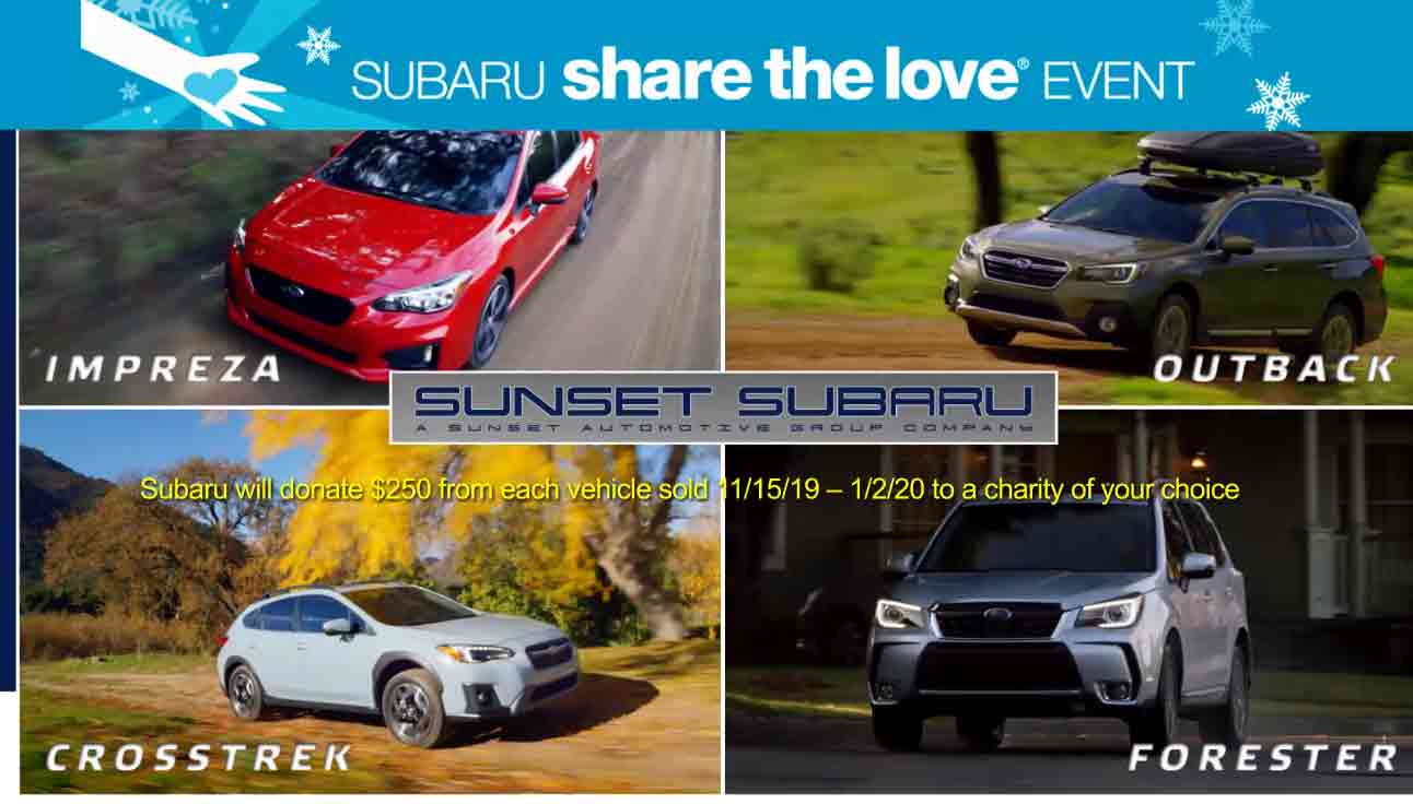 Sunset Subaru